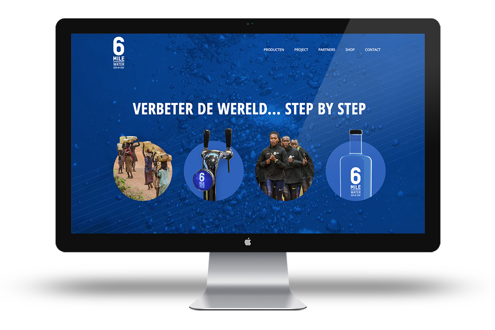 6 Mile website gebouwd door Swerk webdesign amsterdam