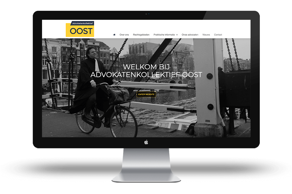 Ak Oost website gebouwd door Swerk Online