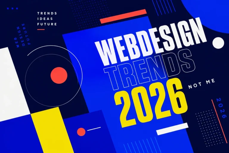 Waarom ik niet blind meega in de webdesign trends van 2026