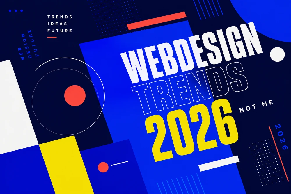 Waarom ik niet blind meega in de webdesign trends van 2026
